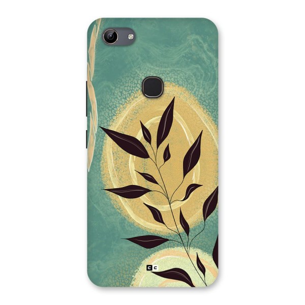 Vintage Leaf Art Back Case for Vivo Y81