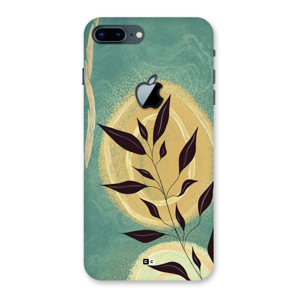 Vintage Leaf Art Back Case for iPhone 7 Plus Apple Cut