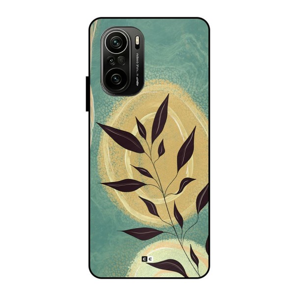 Vintage Leaf Art Metal Back Case for Mi 11X Pro
