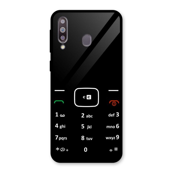 Vintage Smart Phone Glass Back Case for Galaxy M30