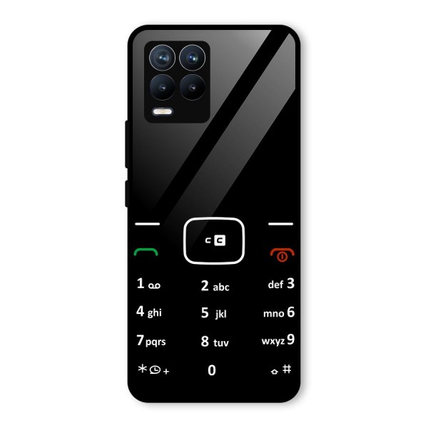 Vintage Smart Phone Glass Back Case for Realme 8