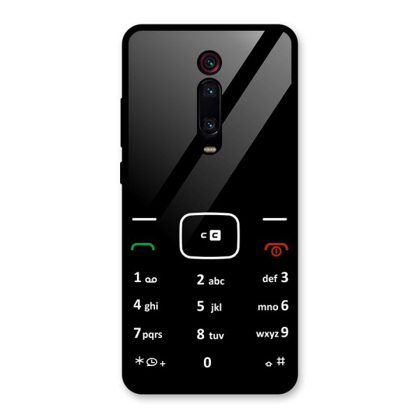 Vintage Smart Phone Glass Back Case for Redmi K20 Pro