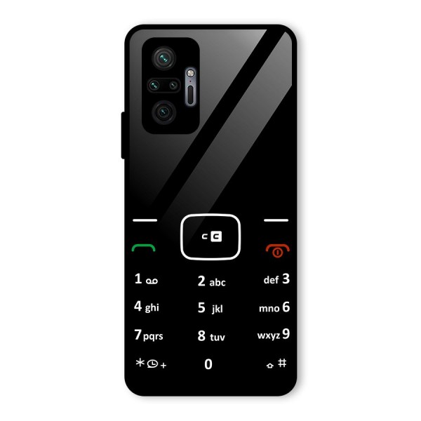 Vintage Smart Phone Glass Back Case for Redmi Note 10 Pro Max