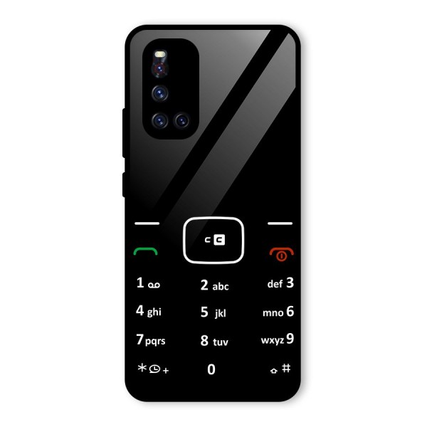 Vintage Smart Phone Glass Back Case for Vivo V19