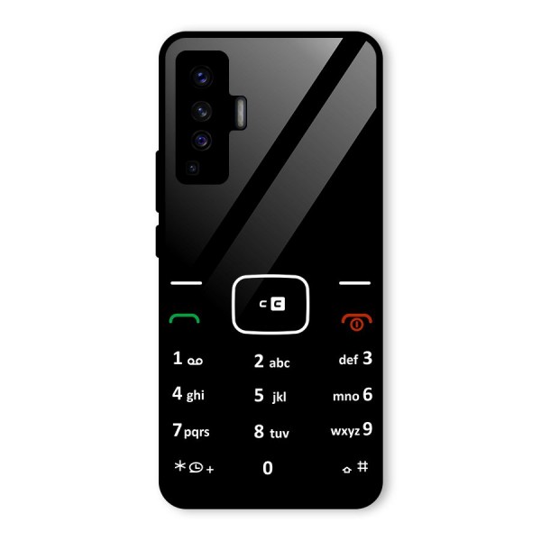 Vintage Smart Phone Glass Back Case for Vivo X50