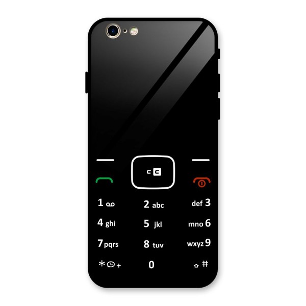 Vintage Smart Phone Glass Back Case for iPhone 6 6S