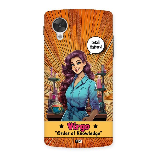 Virgo Order Back Case for Google Nexus 5