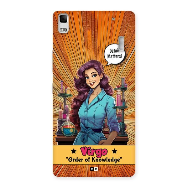 Virgo Order Back Case for Lenovo K3 Note