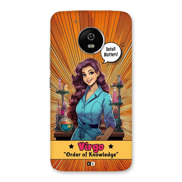 Virgo Order Back Case for Moto G5