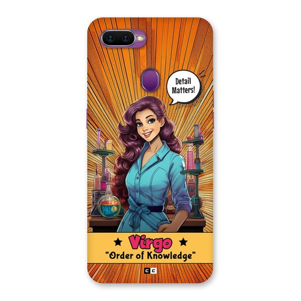 Virgo Order Back Case for Oppo F9