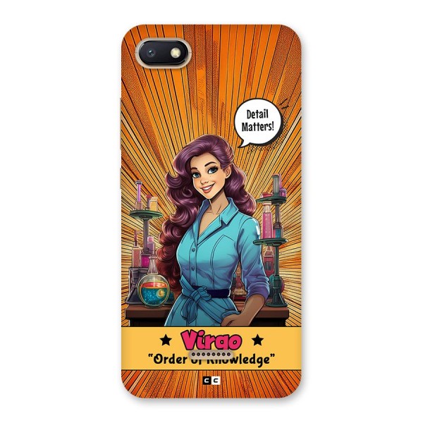 Virgo Order Back Case for Redmi 6A