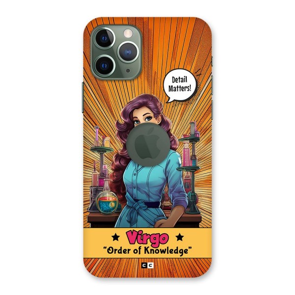 Virgo Order Back Case for iPhone 11 Pro Logo Cut