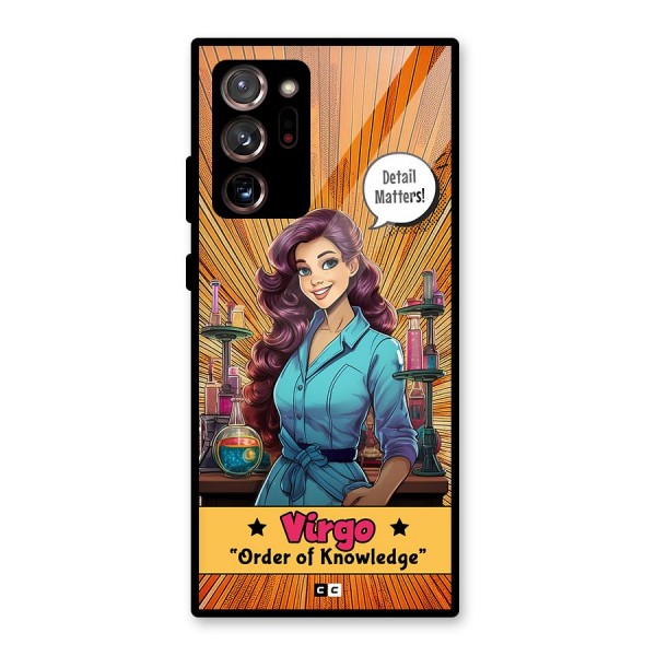Virgo Order Glass Back Case for Galaxy Note 20 Ultra