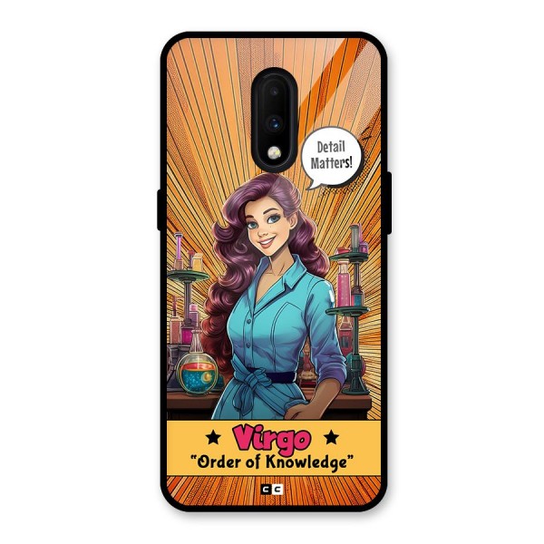 Virgo Order Glass Back Case for OnePlus 7
