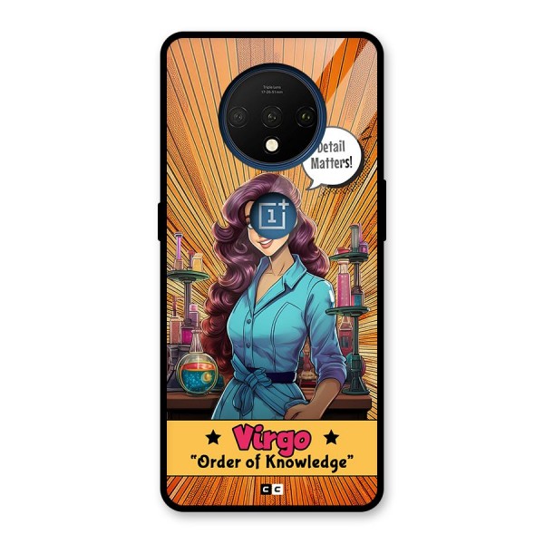 Virgo Order Glass Back Case for OnePlus 7T