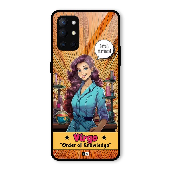 Virgo Order Glass Back Case for OnePlus 9R