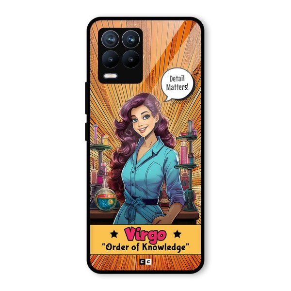 Virgo Order Glass Back Case for Realme 8 Pro