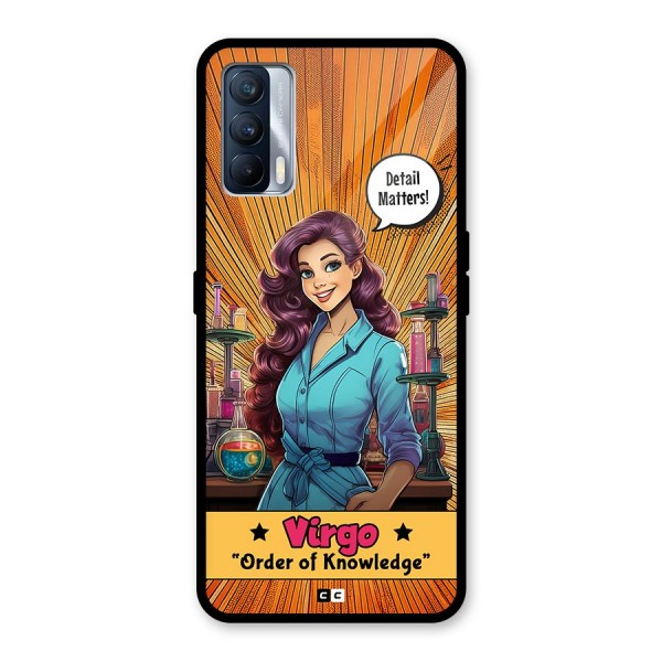 Virgo Order Glass Back Case for Realme X7
