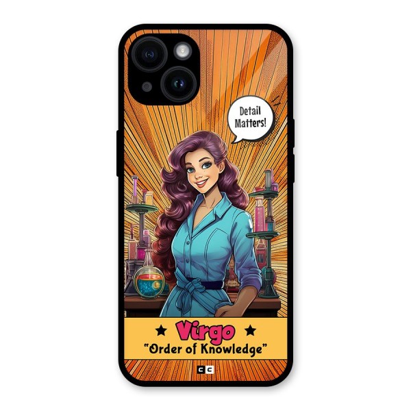 Virgo Order Glass Back Case for iPhone 14