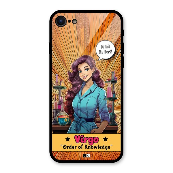 Virgo Order Glass Back Case for iPhone SE 2022