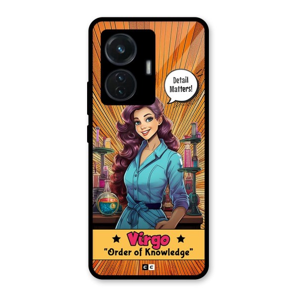 Virgo Order Glass Back Case for iQOO Z6 44W
