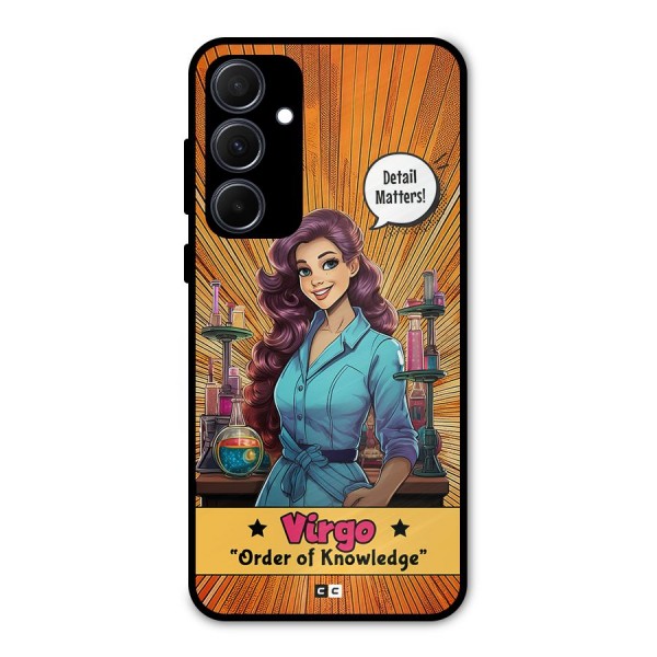 Virgo Order Metal Back Case for Galaxy A35