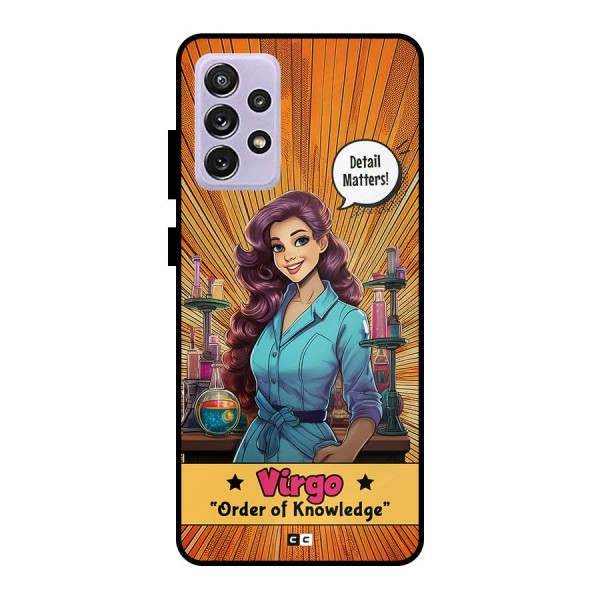 Virgo Order Metal Back Case for Galaxy A72