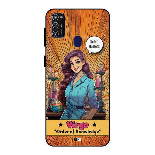 Virgo Order Metal Back Case for Galaxy M30s