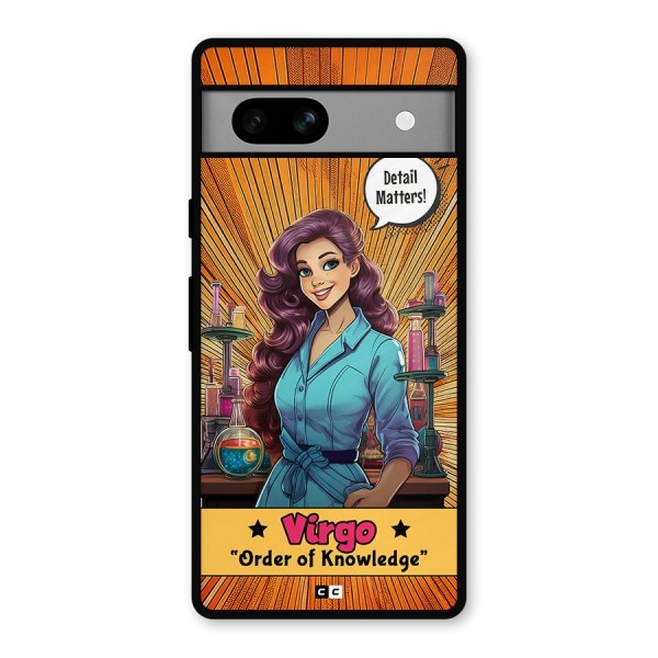 Virgo Order Metal Back Case for Google Pixel 7a