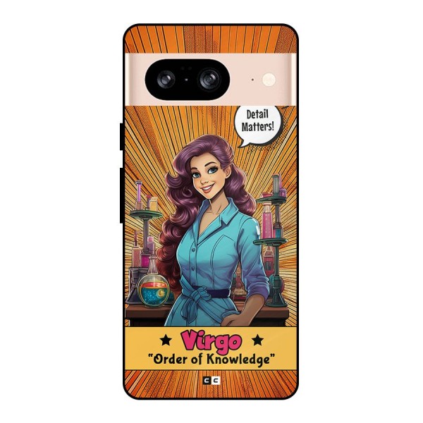 Virgo Order Metal Back Case for Google Pixel 8