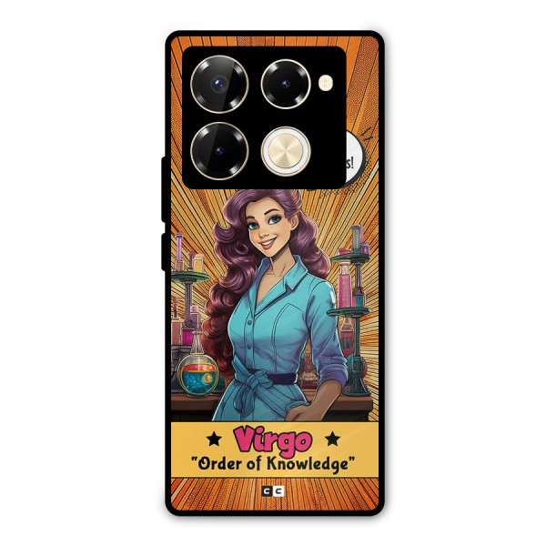Virgo Order Metal Back Case for Infinix Note 40 Pro Plus