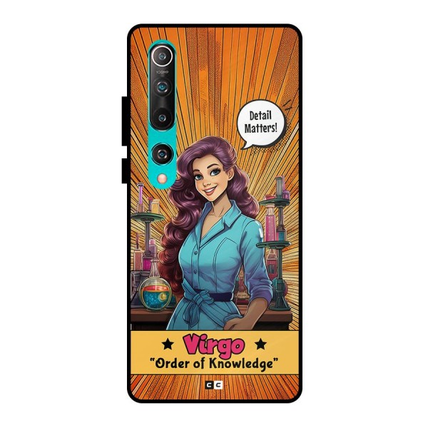 Virgo Order Metal Back Case for Mi 10