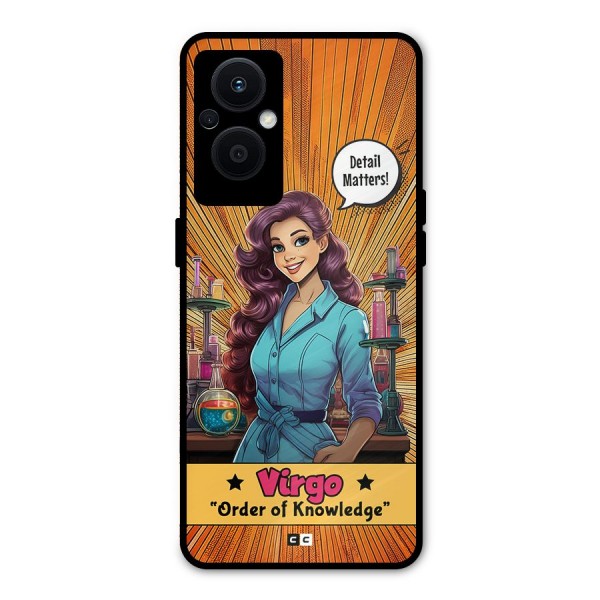 Virgo Order Metal Back Case for Oppo F21s Pro 5G