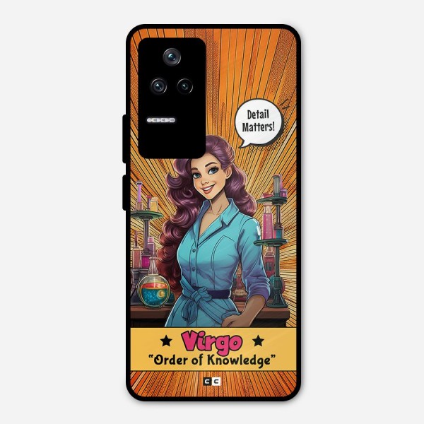Virgo Order Metal Back Case for Poco F4 5G