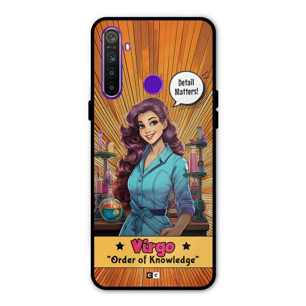 Virgo Order Metal Back Case for Realme 5