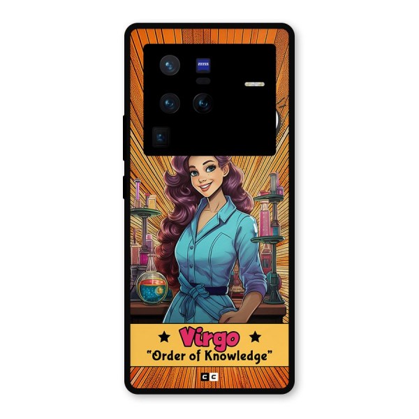 Virgo Order Metal Back Case for Vivo X80 Pro