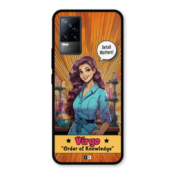 Virgo Order Metal Back Case for Vivo Y73