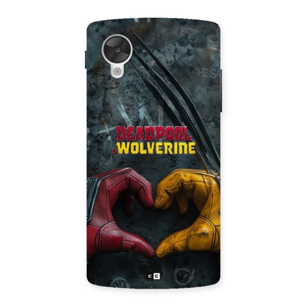Wade Love Logan Back Case for Google Nexus 5