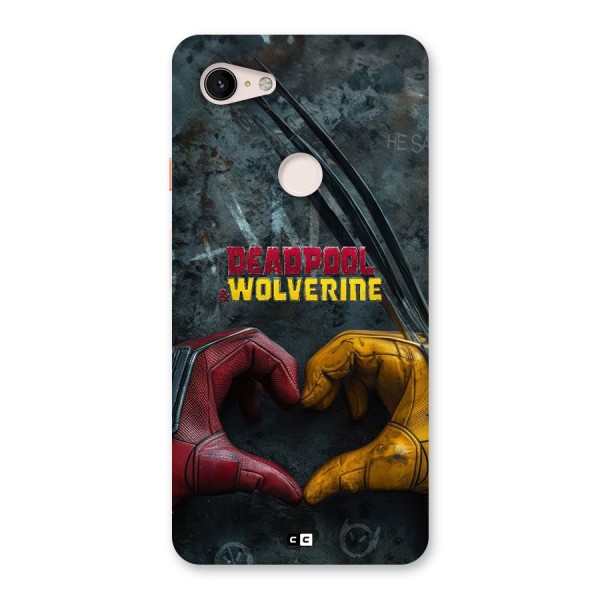Wade Love Logan Back Case for Google Pixel 3 XL