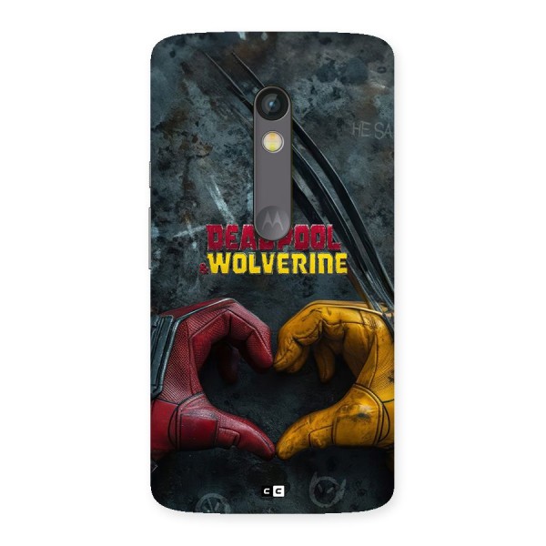 Wade Love Logan Back Case for Moto X Play