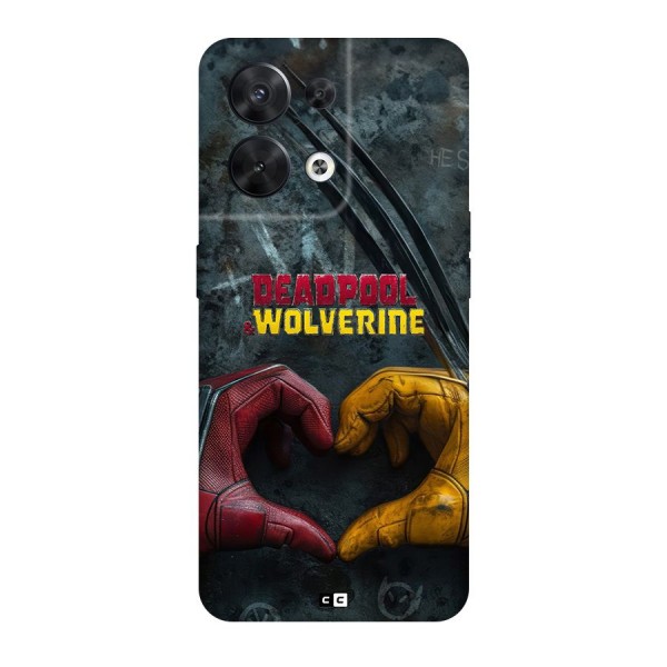 Wade Love Logan Back Case for Oppo Reno8 5G