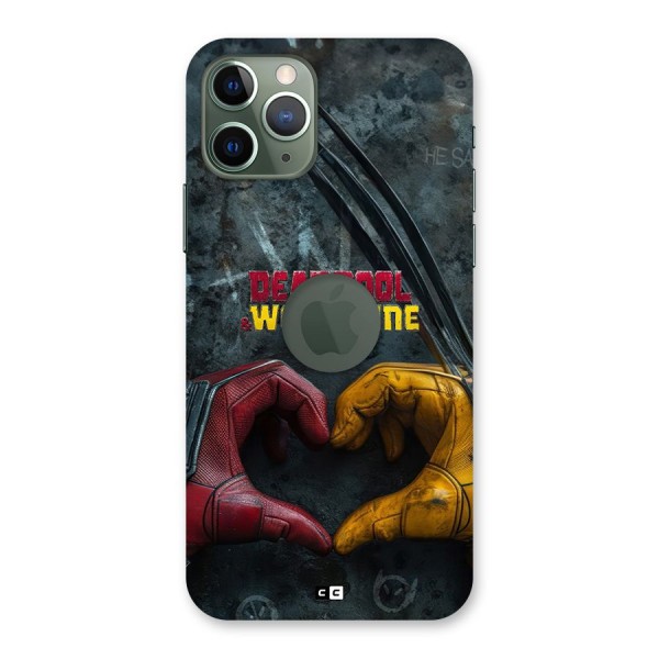 Wade Love Logan Back Case for iPhone 11 Pro Logo Cut