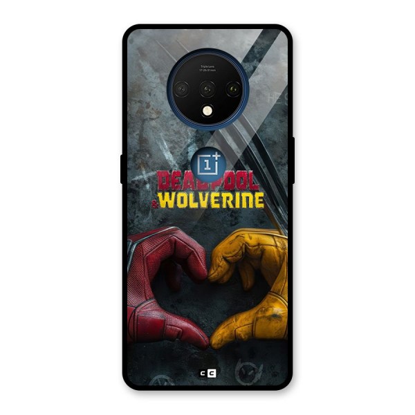 Wade Love Logan Glass Back Case for OnePlus 7T