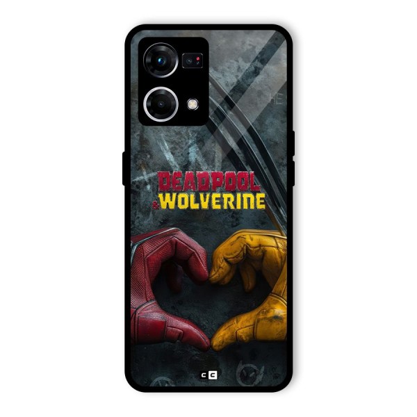 Wade Love Logan Glass Back Case for Oppo F21s Pro 4G