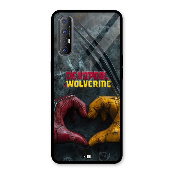 Wade Love Logan Glass Back Case for Oppo Reno3 Pro