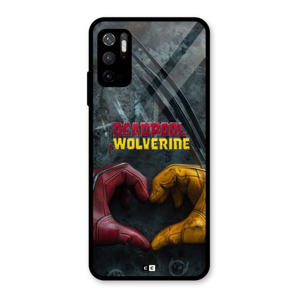 Wade Love Logan Glass Back Case for Poco M3 Pro 5G