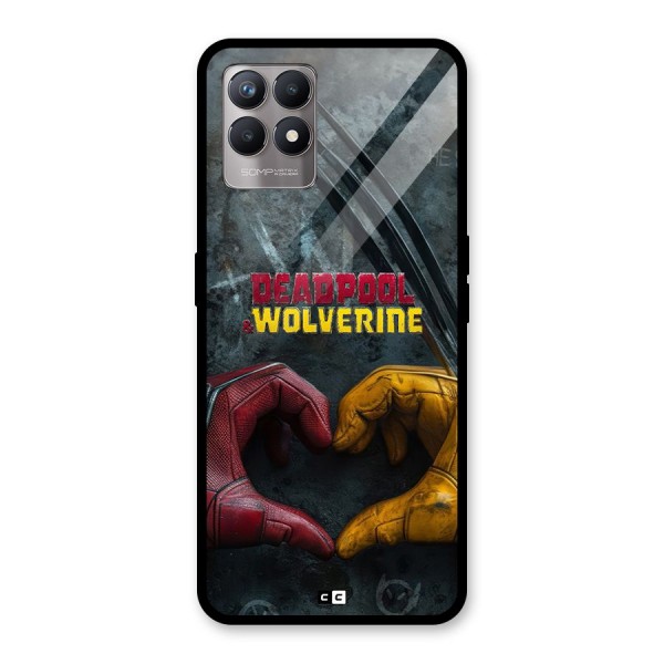 Wade Love Logan Glass Back Case for Realme 8i