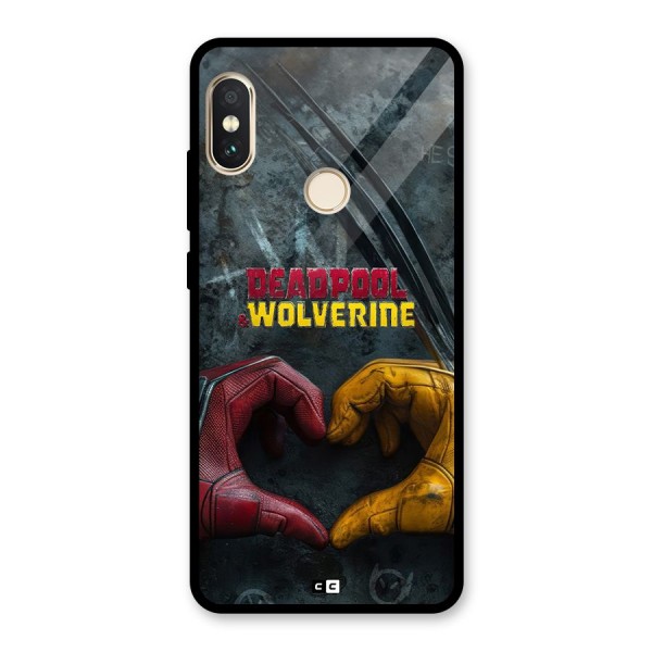 Wade Love Logan Glass Back Case for Redmi Note 5 Pro