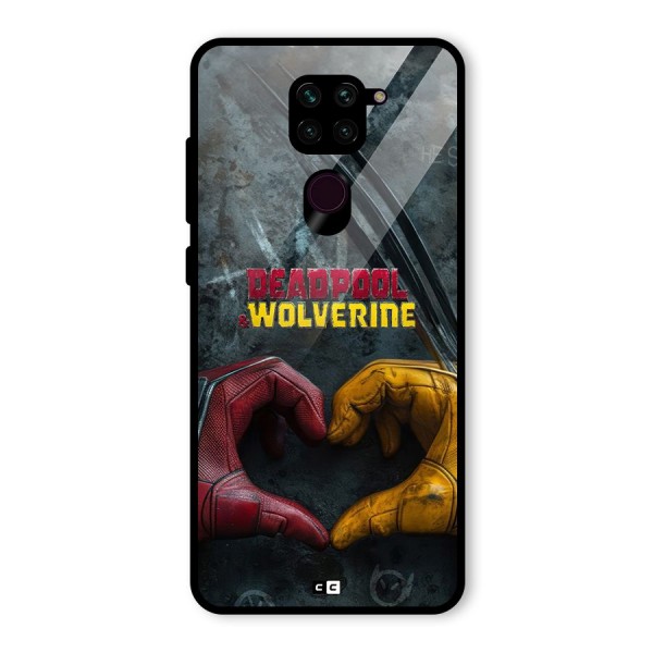 Wade Love Logan Glass Back Case for Redmi Note 9