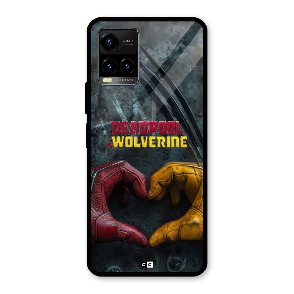 Wade Love Logan Glass Back Case for Vivo Y33s
